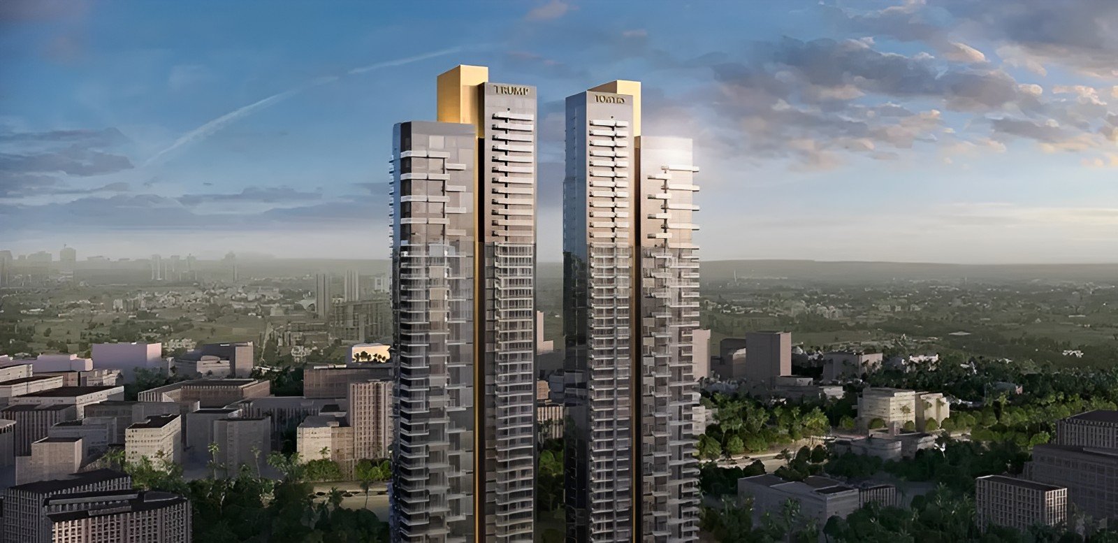 m3m trump tower banner