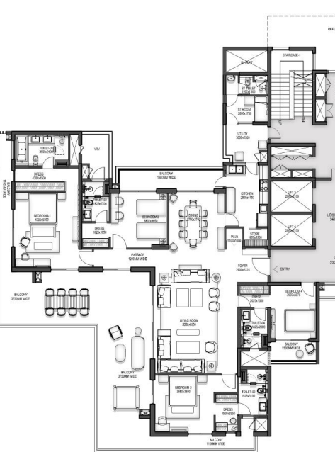 4 BHK