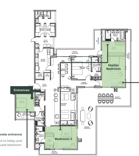 4 BHK Grand Residence